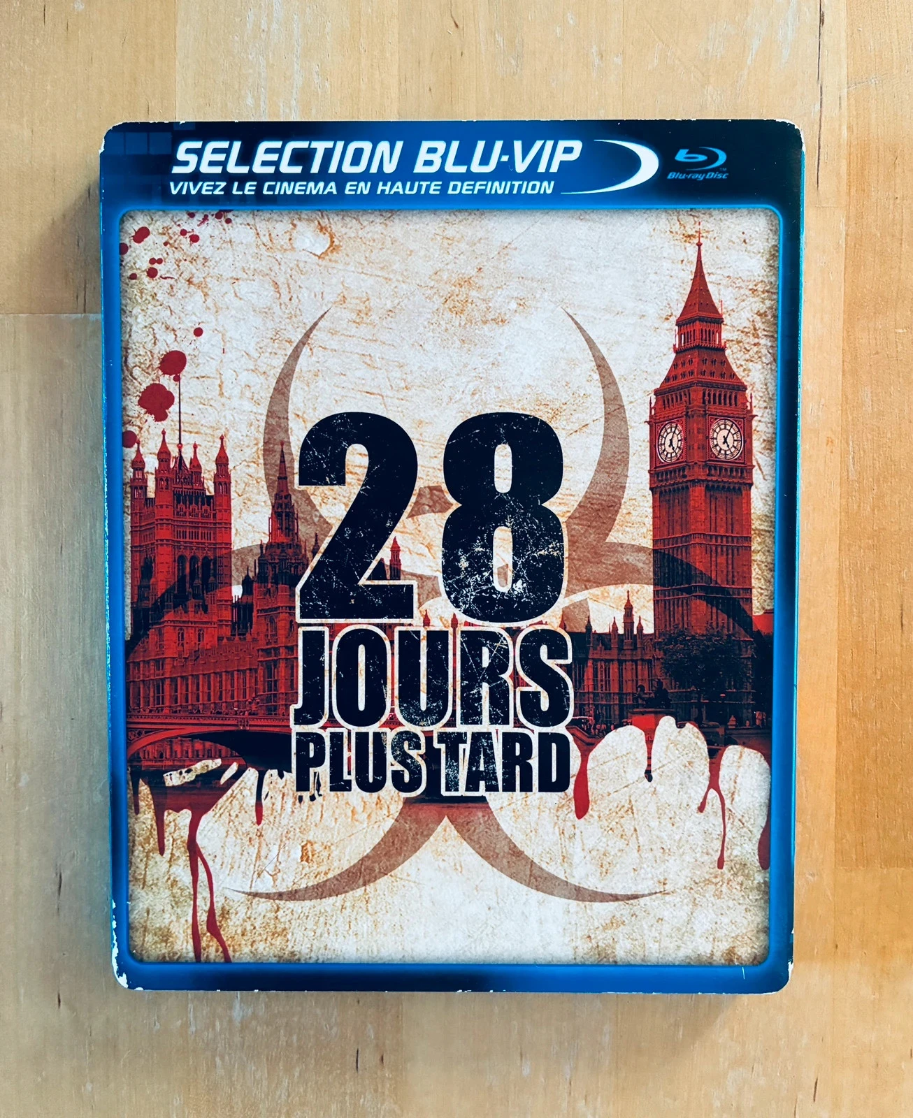 Combo Blu-ray DVD 28 jours plus tard de Danny Boyle.